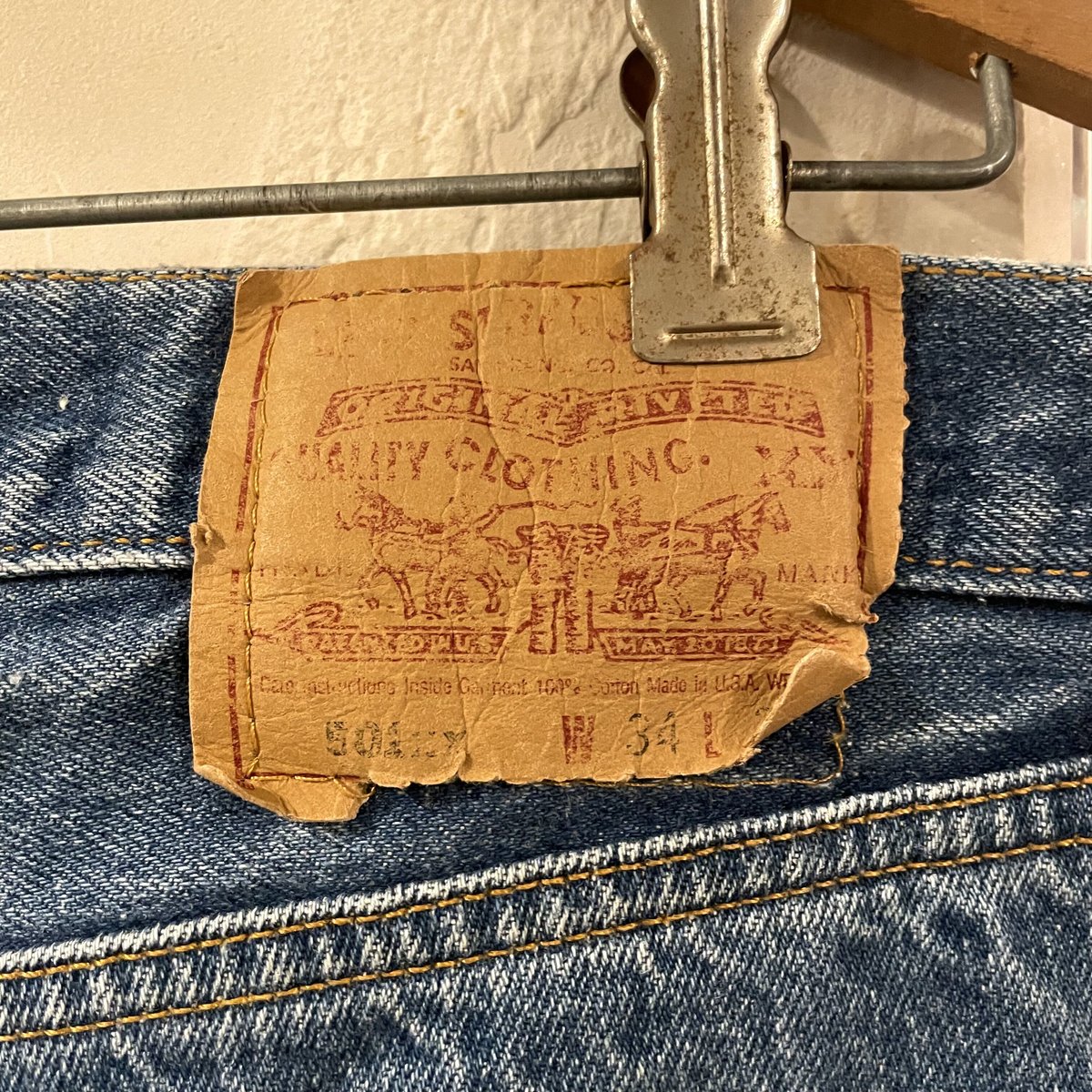 90s Levi's 501 リーバイス デニムパンツ ボタン裏524 USA製 90s Levi's 501 リーバイス デニムパンツ ボタン裏524 USA製