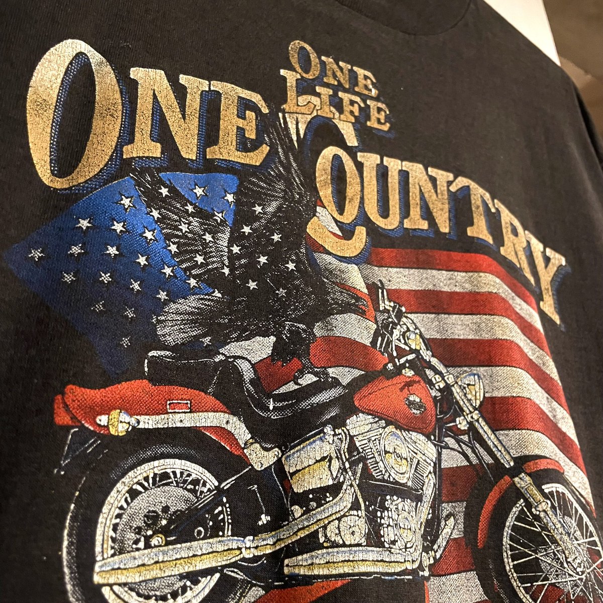 90s HARLEY-DAVIDSON S/S Tシャツ 3D EMBLEM BLACK HI 90s HARLEY-DAVIDSON S/S Tシャツ 3D EMBLEM BLACK HI