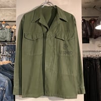 ジャケット・アウター m47hbt VINTAGE 40's U.S ARMY M-47 HBT JACKET 13 STAR BOTTON Size 38 40