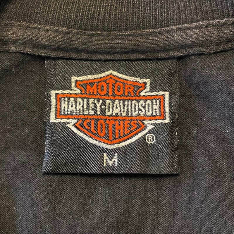 90s 3D EMBLEM HARLEY-DAVIDSON S/S Tシャツ ハーレーT US