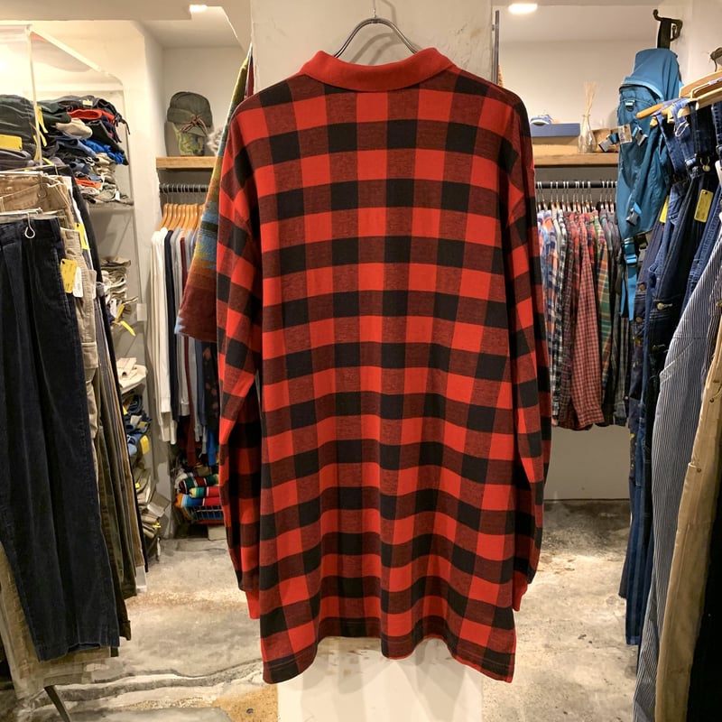 90s POLO COUNTRY L/Sポロシャツ ラルフローレン ポロカントリー