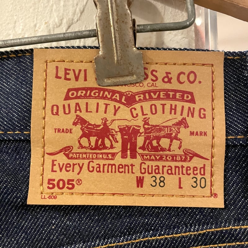 パンツ levi's 505 deadstock 16button rare 00s Levi's 505 リーバイス デニムパンツ DEAD STOCK デッドストック