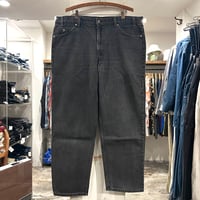 90s　Levi's 40550 4159　リーバイス 550　ブラックデニムパンツ　40×29　USA製　1997年　(S5414)