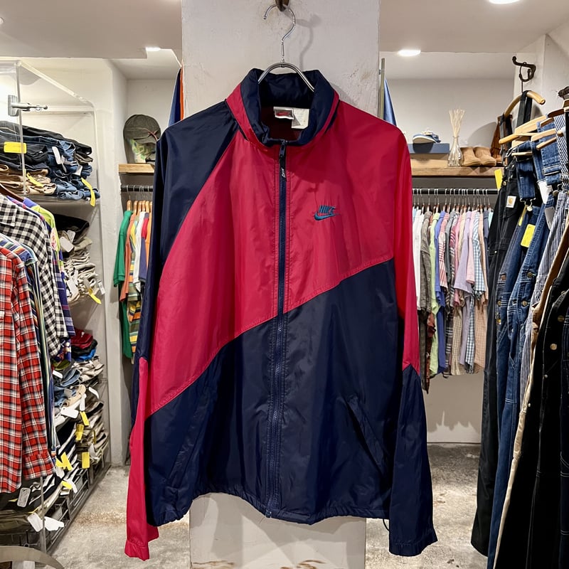 NIKE ナイロンジャケット シャカシャカ ナイキ 切り替えデザイン