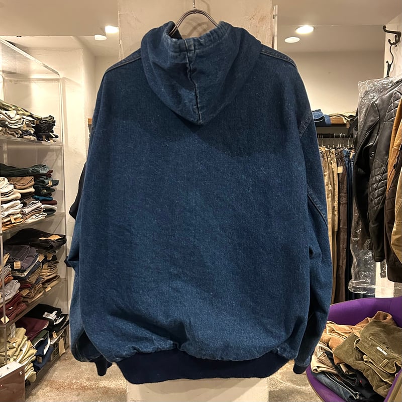 Carharttカーハートデニムアクティブジャケット CARHARTT Denim Active Jacket M/BLUE カーハート デニム