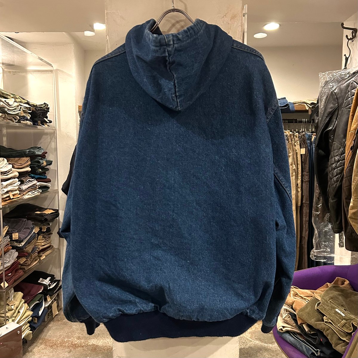 90s carhartt デニム アクティブジャケット カーハート ワーク