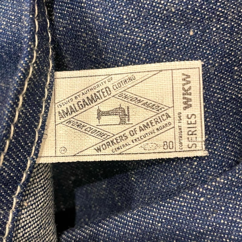 BIG SMITH 70s UNION MADE DEAD STOCK デニムカバーオール デ