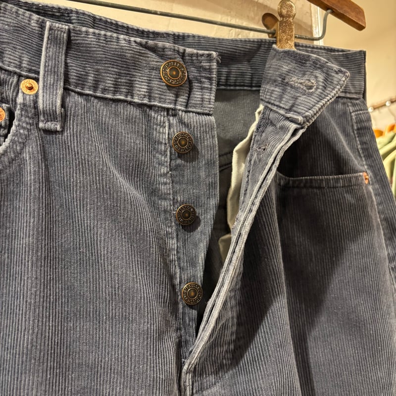 90s Levi's 551 コーデュロイパンツ ユーロ リーバイス ネイビー系 29