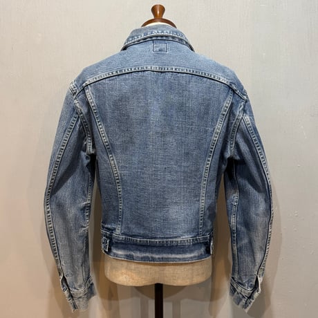 70s　Lee × TEREX × GM　220-J　デニムジャケット　Size 38相当　USA製　トリプルネーム　(S5324)