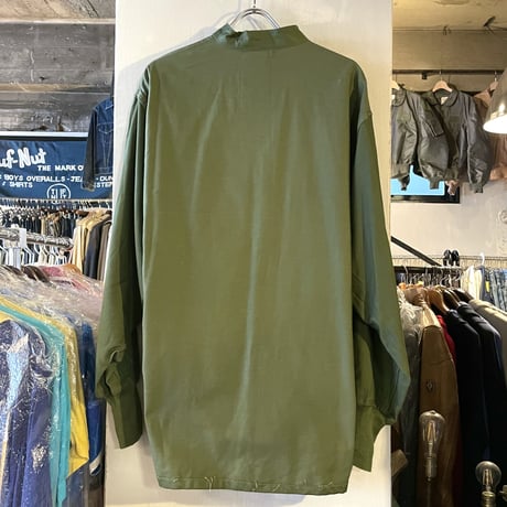 70s　CHEMICAL PROTECTIVE LINER SHIRT　ケミカルプロテクティブ　ライナーシャツ　DEAD STOCK　1976年　ミリタリーシャツ　(S2550)