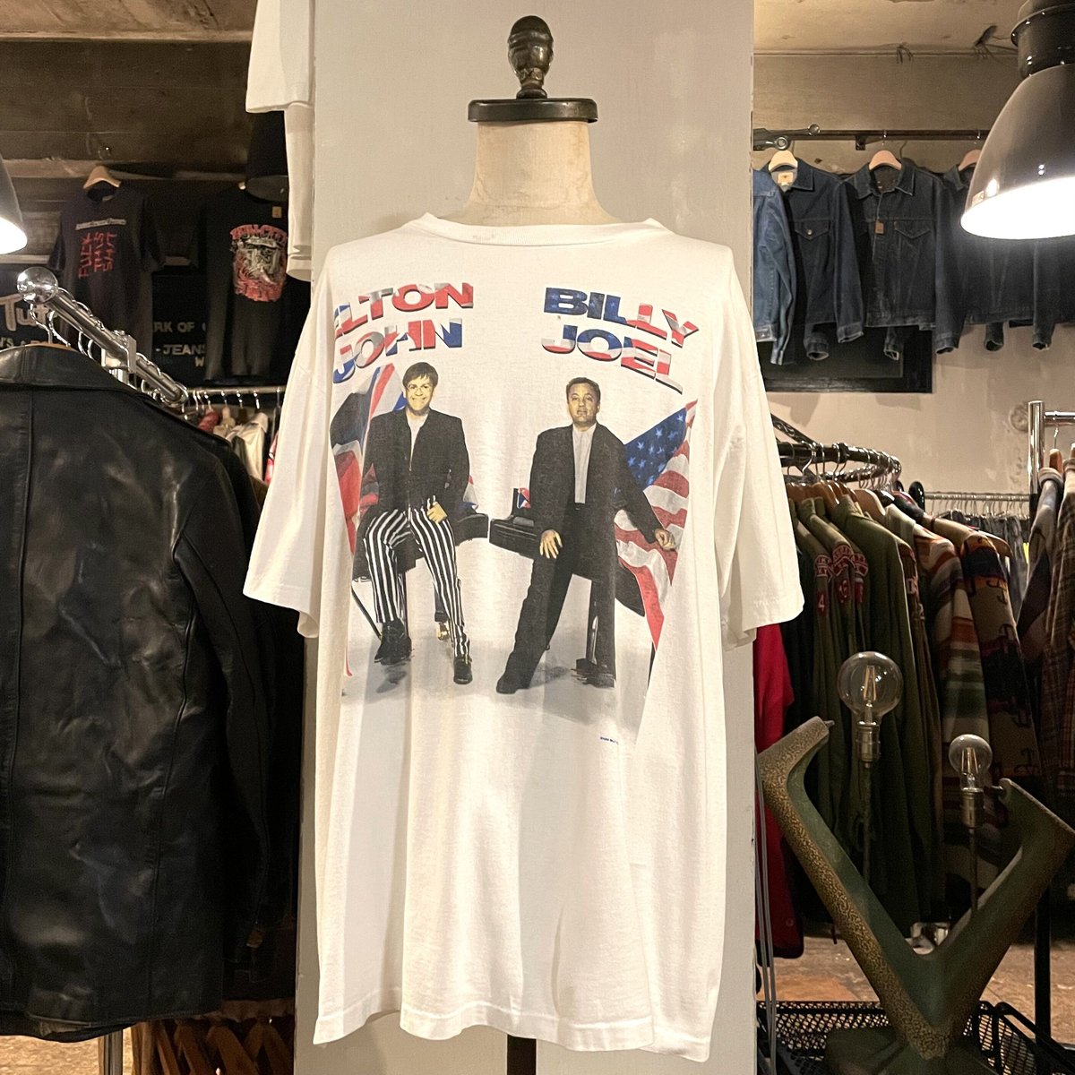 90s All Sport エルトンジョン × ビリージョエル ツアーTシャツ USA製