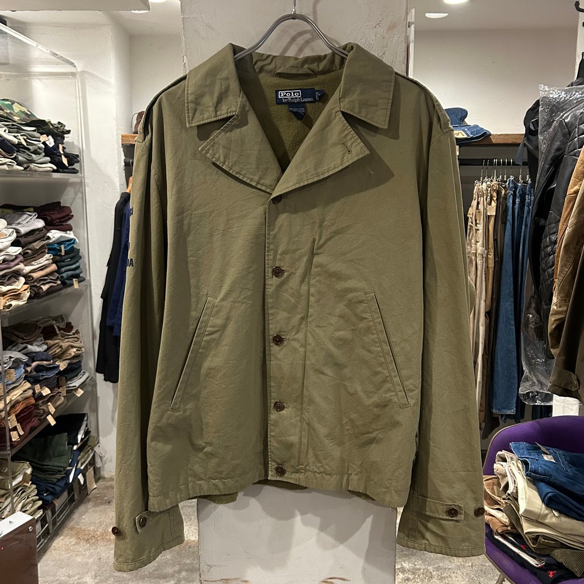 Polo by Ralph Lauren ミリタリージャケット M41フィールド Polo by Ralph Lauren ミリタリージャケット M41フィールド