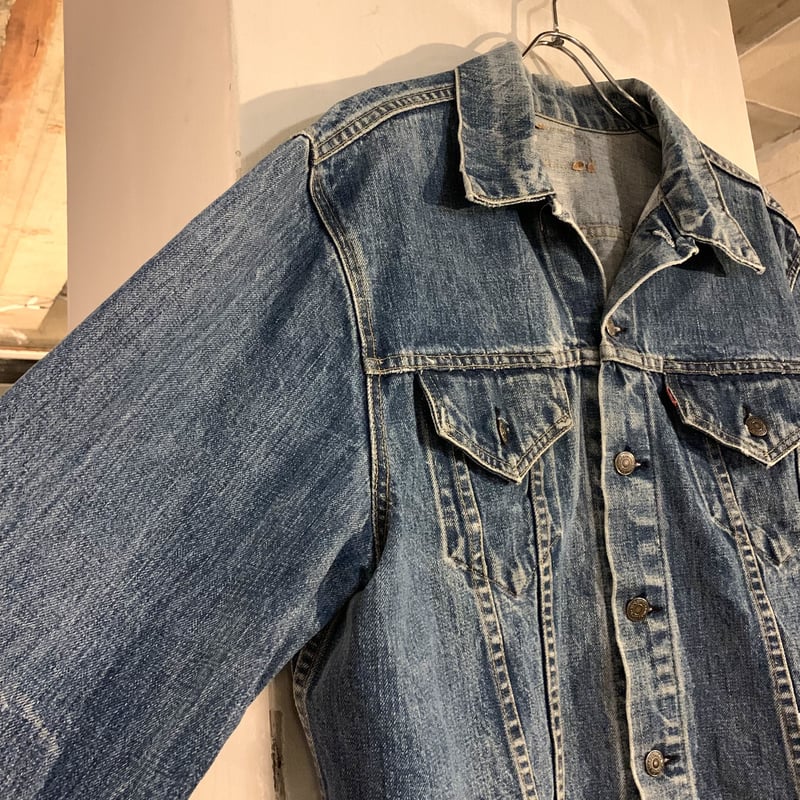 70s Levi's 70505 デニムジャケット Small e ケアタグ ビッグ 70s Levi's 70505 デニムジャケット Small e ケアタグ ビッグ