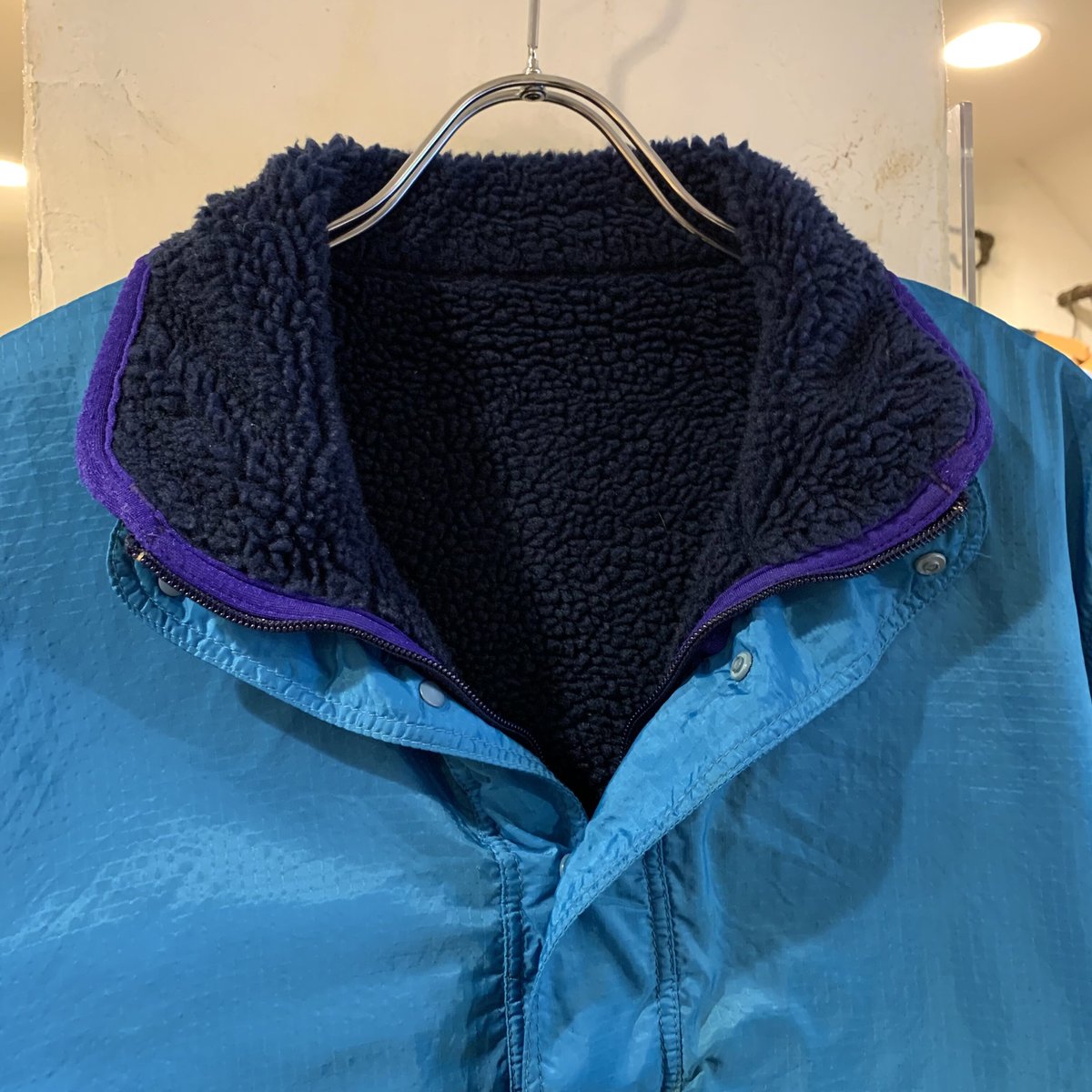 90s patagonia グリセードジャケット プルオーバー リバーシブル 