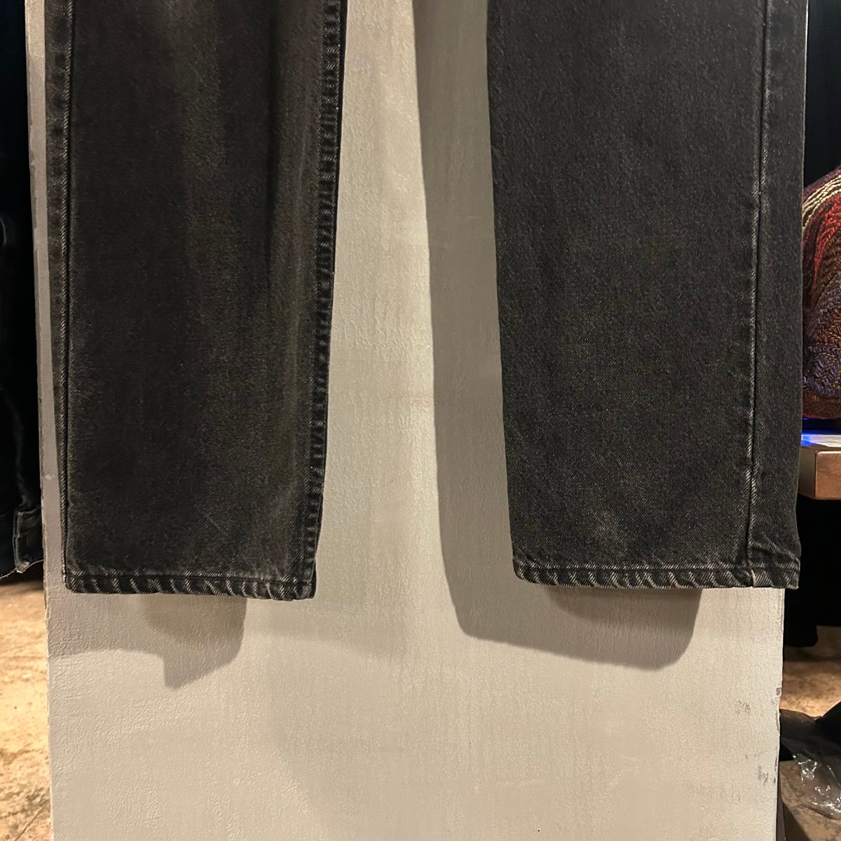90s Levi's 505 後染め ブラックデニムパンツ 34×36 USA製 1994年