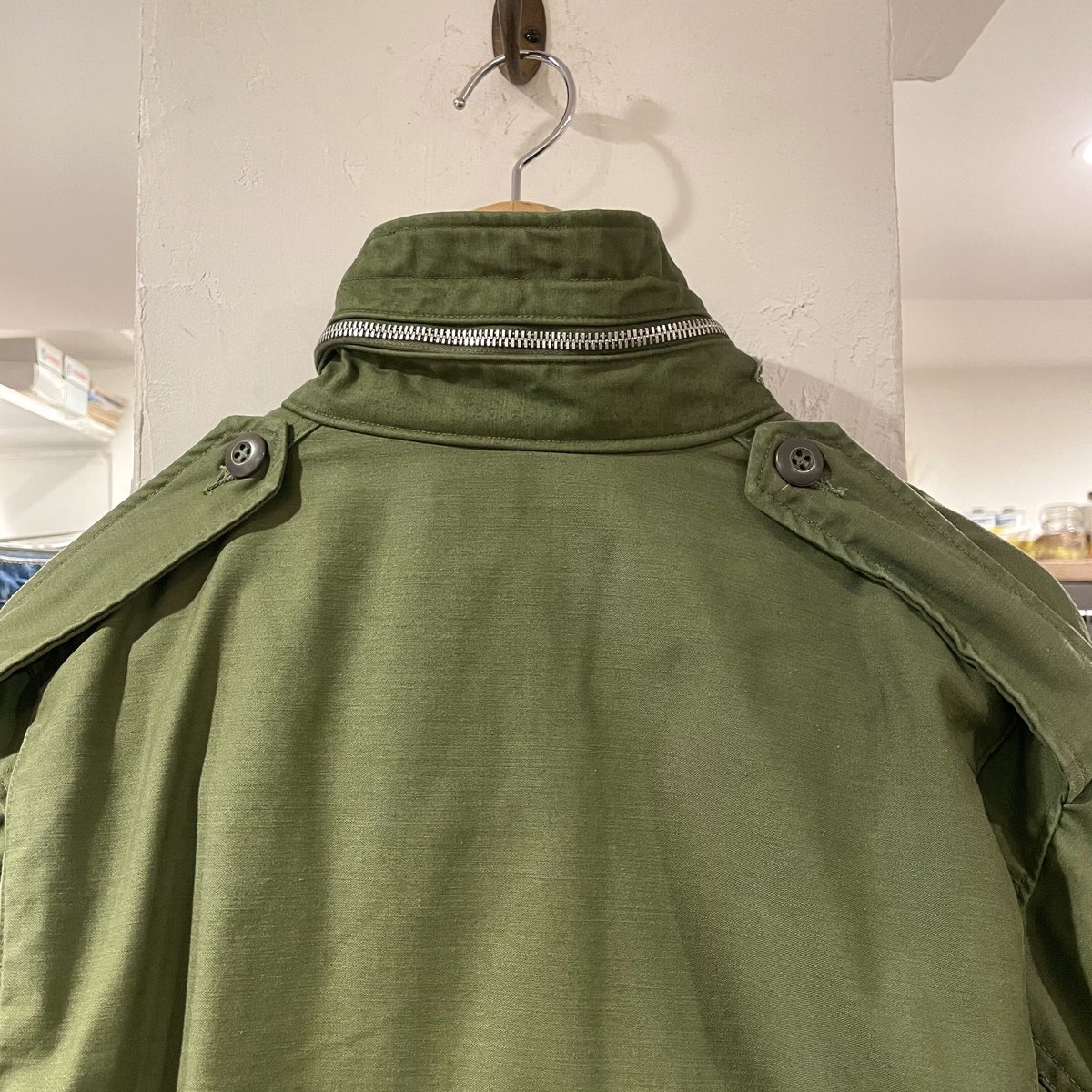 US ARMY M-65 フィールドジャケット 2ndタイプ アルミジップ US ARMY M-65 フィールドジャケット 2ndタイプ アルミジップ