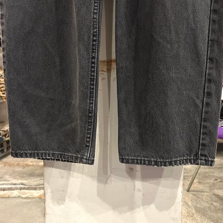90s　Levi's 40550 4159　リーバイス　ブラックデニムパンツ　38×29 ½　USA製　1997年　(S4337)