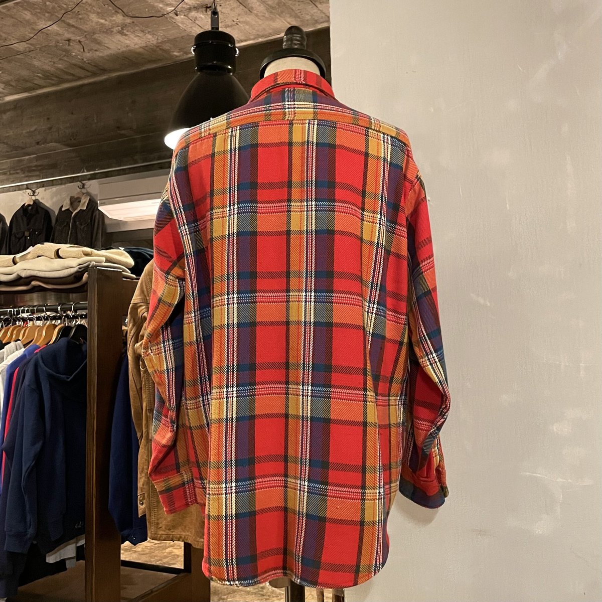 70s BIG MAC ネルシャツ JC Penny USA製 コットンシャツ チェック柄 (