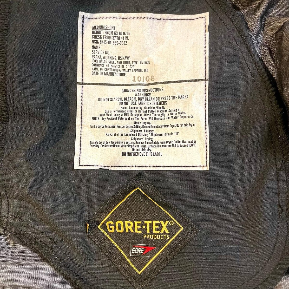 US NAVY GORE-TEX PARKA デジカモ DEAD STOCK ゴアテックスパー