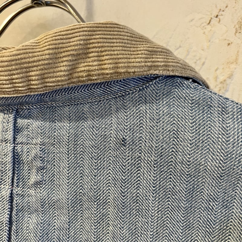 80s POLO Ralph Lauren カバーオール ラルフローレン 襟コーデュロイ