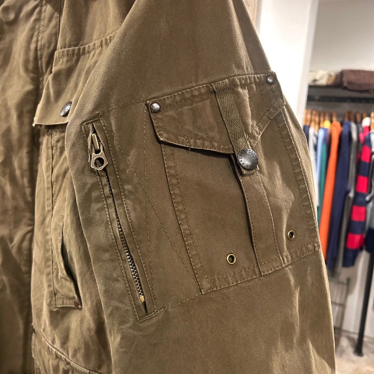 90s Polo by Ralph Lauren ミリタリージャケット ハンティング 90s Polo by Ralph Lauren ミリタリージャケット ハンティング