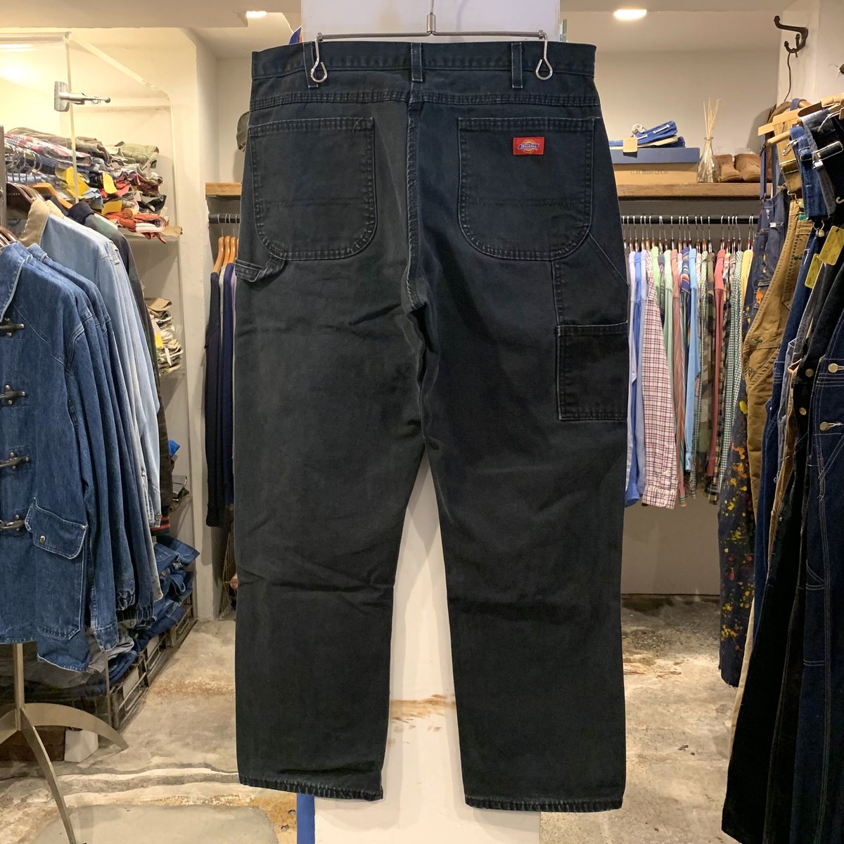 Dickies デニムペインターパンツ RELAXED FIT ブラック