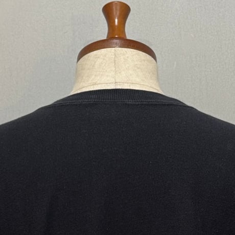 90s　Champion　リバースウィーブ　Reverse Weave　USA製　Size L　スクリプトロゴ　ブラック　刺繡タグ　チャンピオン　(S5369)