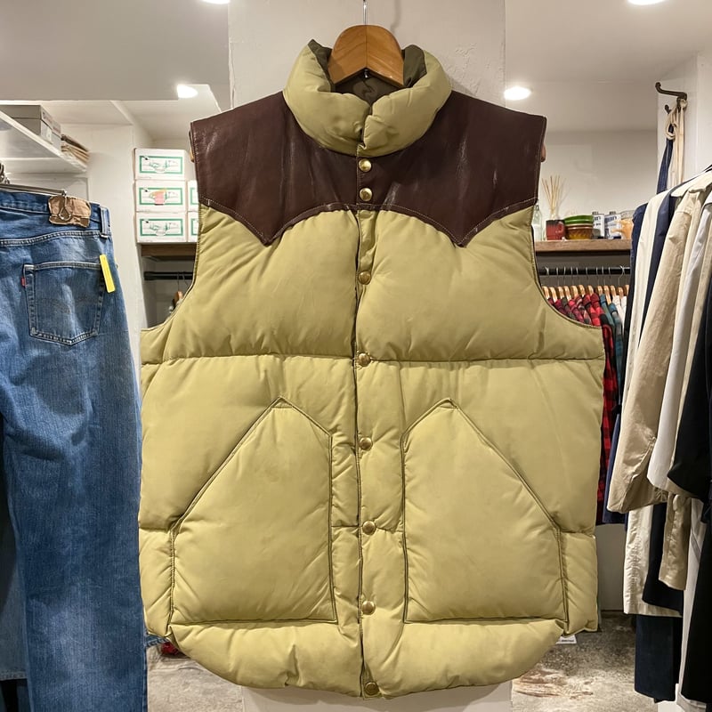 70s Rocky Mountain マウンテン ジャケット レザーヨーク