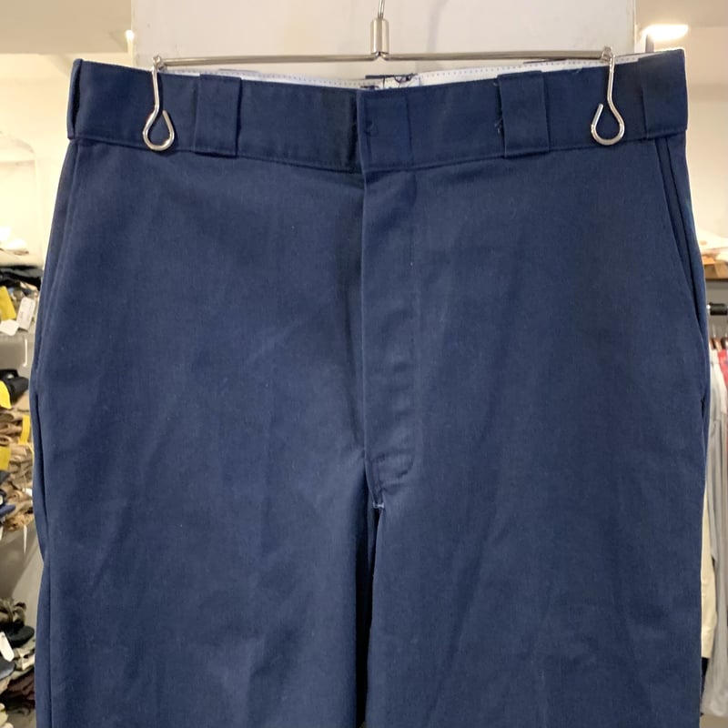 90s Dickies ディッキーズ ワークパンツ 31×30 ネイビー USA製 (S199