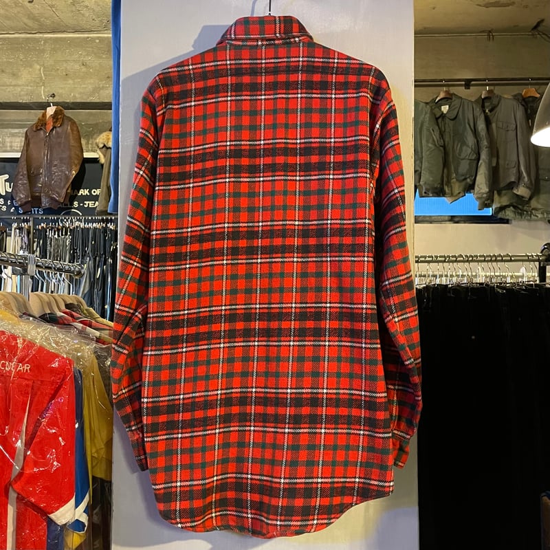 80s FIVE BROTHER L/S ネルシャツ USA製 Size M ファイブブラザー 80s FIVE BROTHER L/S ネルシャツ USA製 Size M ファイブブラザー