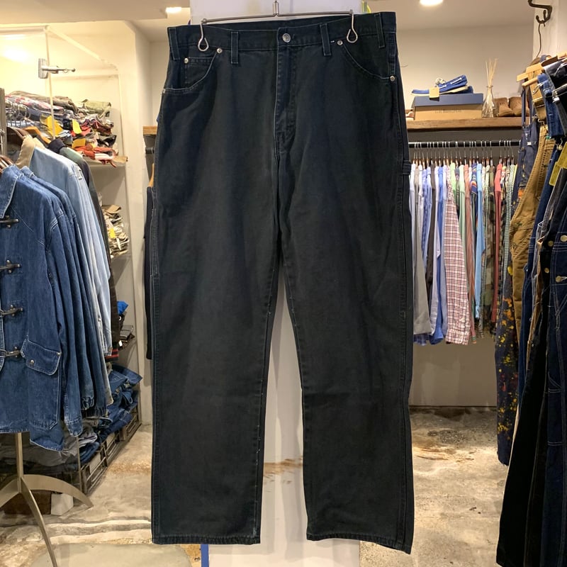 Dickies デニムペインターパンツ RELAXED FIT ブラック Dickies デニムペインターパンツ RELAXED FIT ブラック