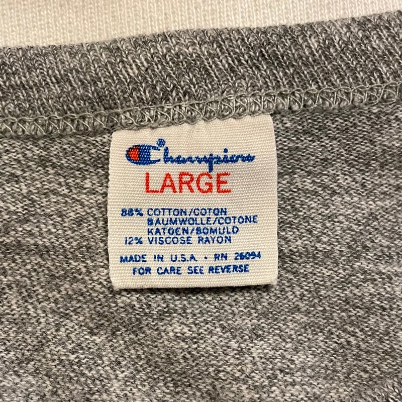 80s Champion S/S Tシャツ 88/12 Size L USA製 BEER NU 80s Champion S/S Tシャツ 88/12 Size L USA製 BEER NU