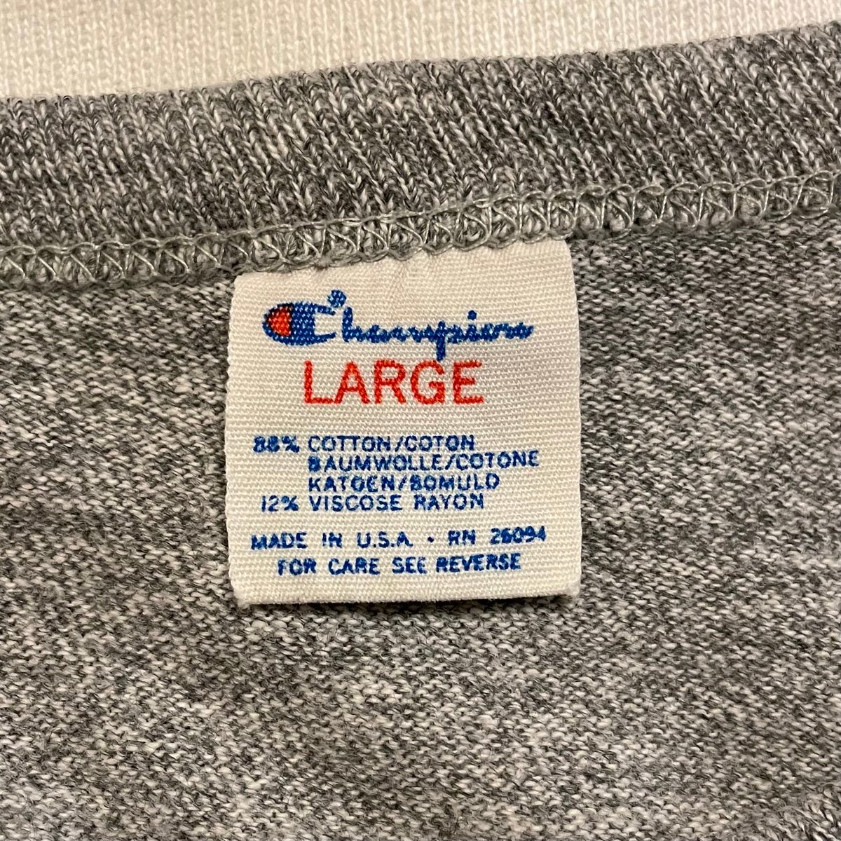 80s Champion S/S Tシャツ 88/12 Size L USA製 BEER NU 80s Champion S/S Tシャツ 88/12 Size L USA製 BEER NU