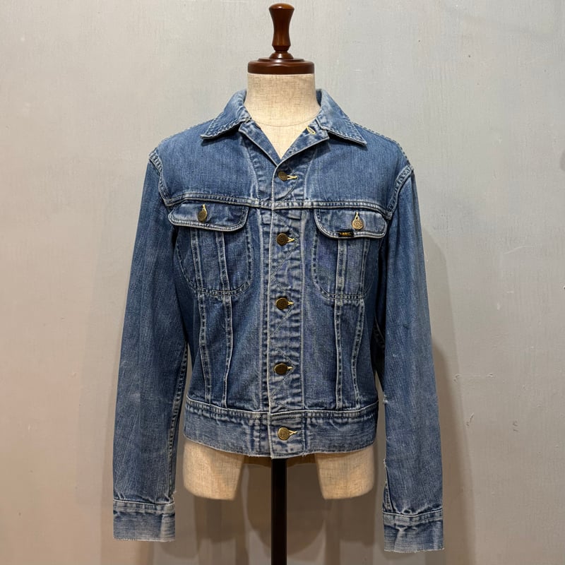 (60〜70s)(Lee101J) ヴィンテージデニムジャケットUSA 70's Lee 101-J DENIM JACKET USA製 70年代後期 リー デニム