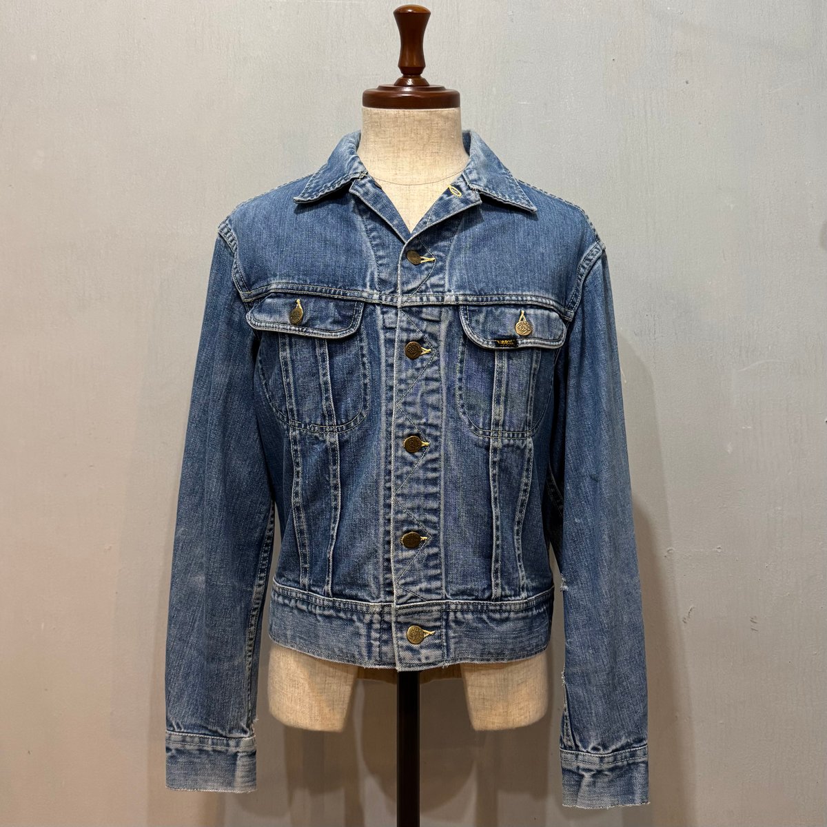 70s Lee 101-J VINTAGE DENIM JACKET USA製 Size 40