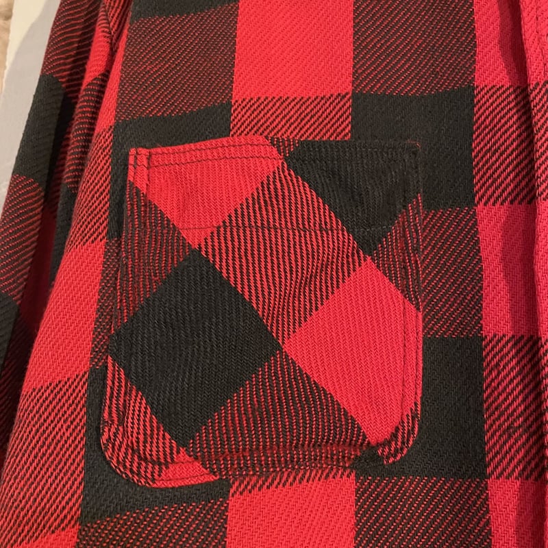 70s BIG MAC ネルシャツ JC Penney USA製 バッファローチェック コット