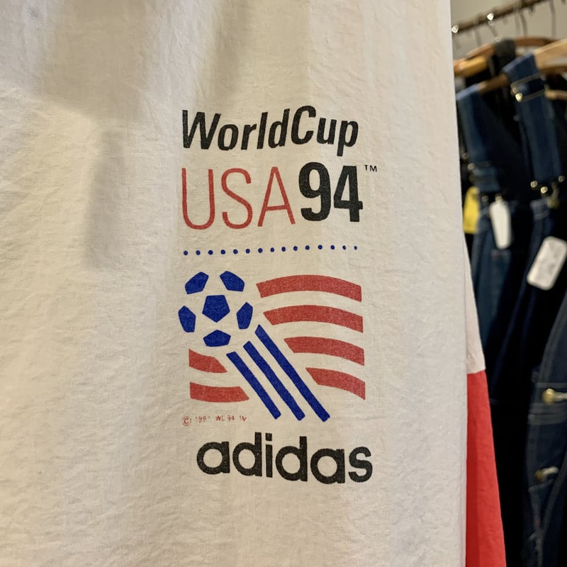 '90s adidas FIFA サッカーワールドカップ USA ジャケット Vintage 90's Adidas Equipment USA Team World Cup Football