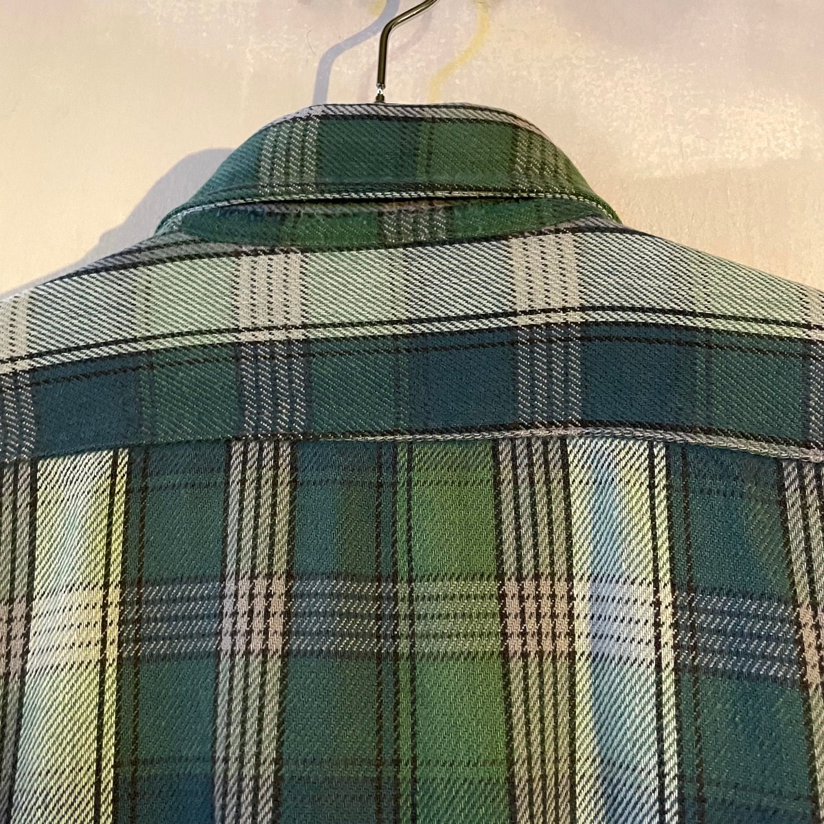 FIVEBROTHER ネルシャツ 70s usa Vintage 60s 70s NOS NWOT Five Brother USA Union Made Flannel Shirt