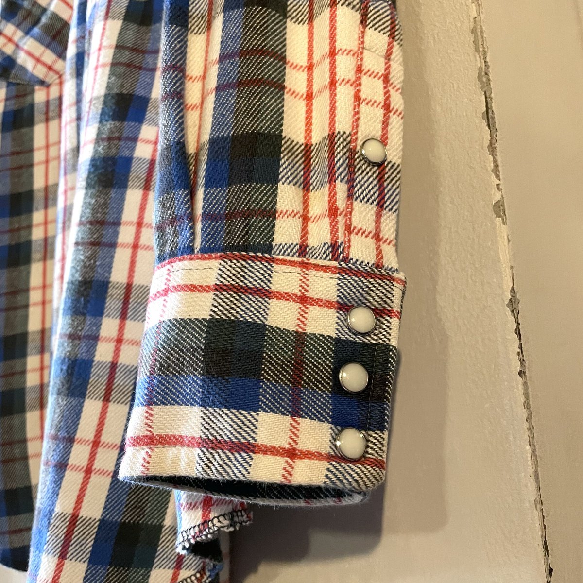 80s Wrangler ウエスタン ネルシャツ USA製 ラングラー (S2898) | DUFF 