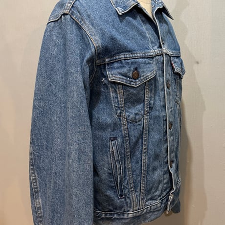 80s　Levi’s 71506-0214　デニムジャケット　USA製　42 LONG　リーバイス　(S5307)