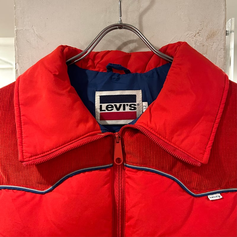 70s Levi's ダウンベスト リーバイス SKI LEVIS TALONジップ Size
