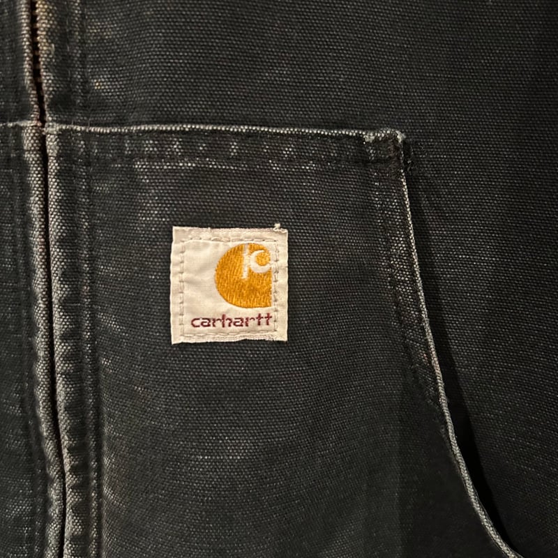 carhartt ダック地 アクティブジャケット カーハート ブラック carhartt ダック地 アクティブジャケット カーハート ブラック