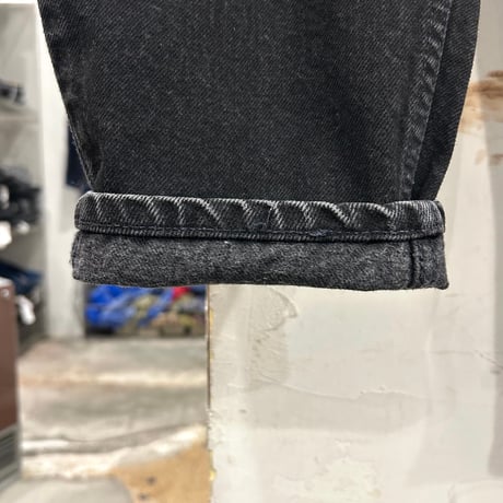 Levi's 560　リーバイス　ブラックデニムパンツ　29×29　USA製　(S5416)