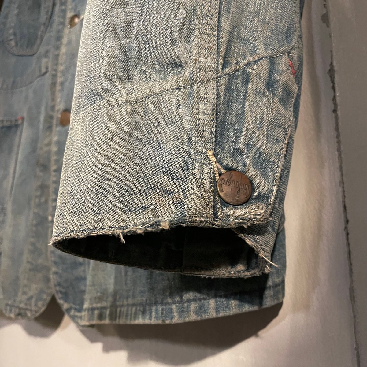 50s〜 SANFORIZED ヴィンテージ デニムカバーオール 雰囲気系 50s〜 SANFORIZED ヴィンテージ デニムカバーオール 雰囲気系