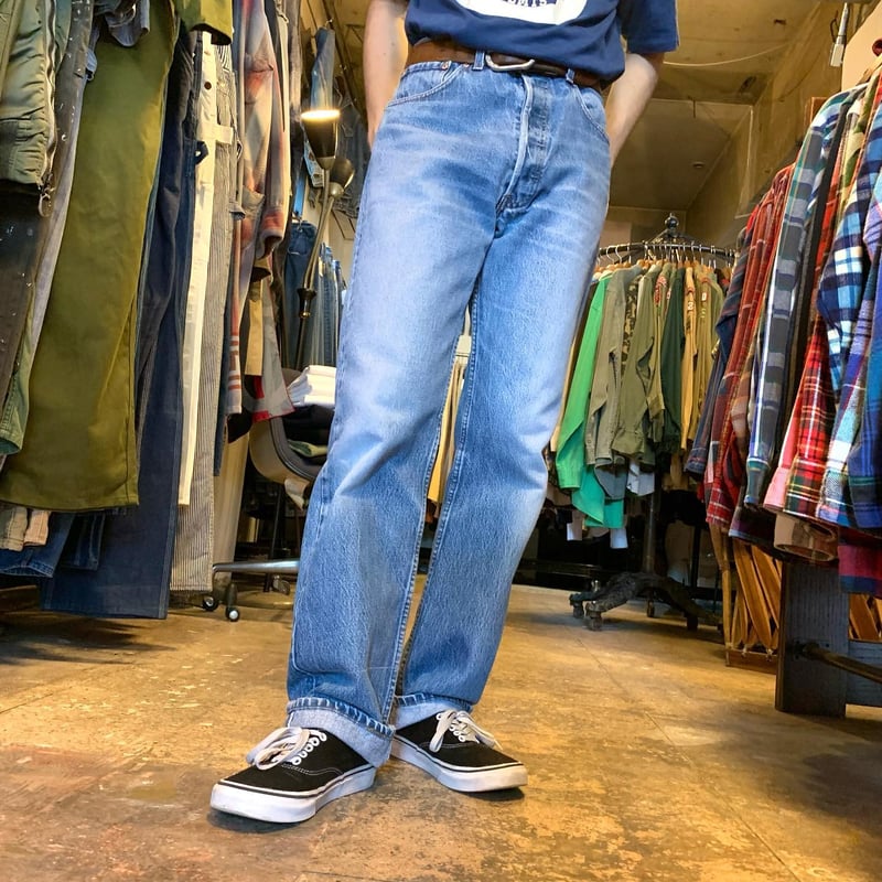 80s Levi's 501 リーバイス デニムパンツ 33×32 ボタン裏501 USA