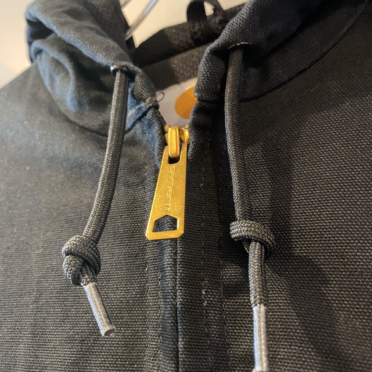 Carhartt アクティブジャケット ダック地 ブラック USA製 Carhartt アクティブジャケット ダック地 ブラック USA製