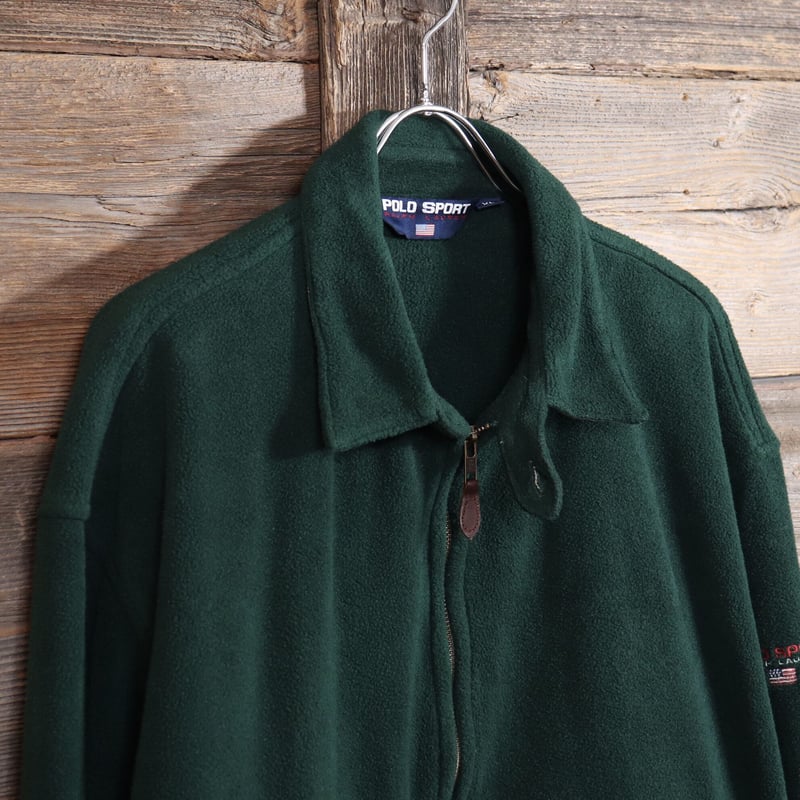 90s POLO SPORT Ralph Lauren スウィングトップ フリースジャケット