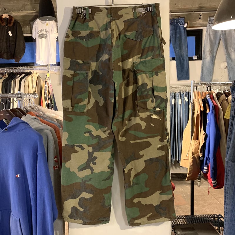 80s US ARMY M-65 Field Pants ウッドランドカモ フィールドパンツ
