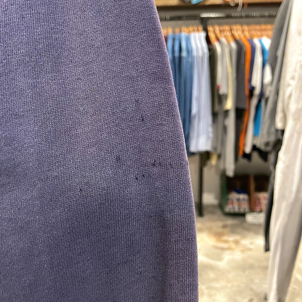 50s Hanes Vintage Sweat Shirts ナス紺 ヴィンテージスウェット
