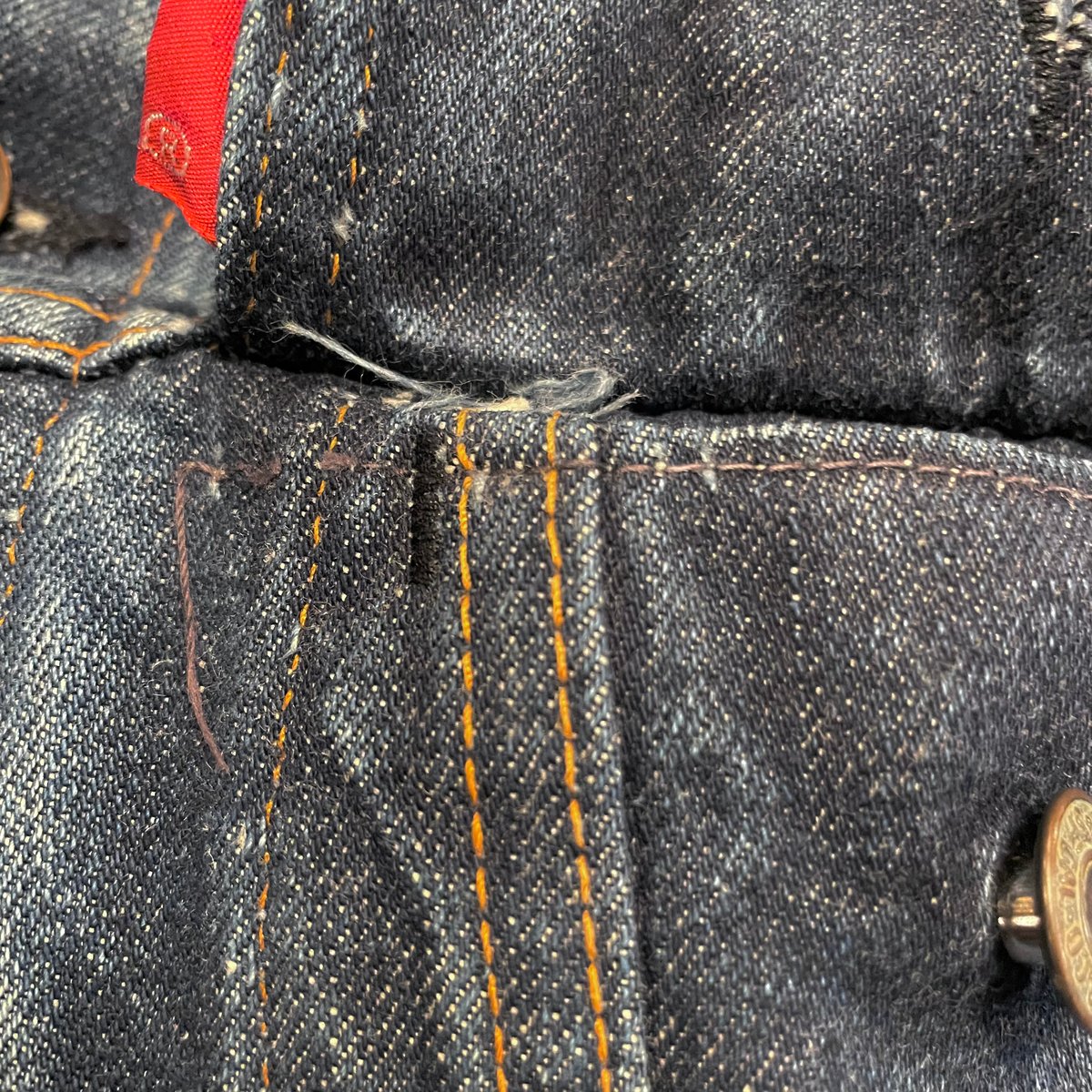 70s Levi's 70505-0217 布ケアタグ 40 70s Levi's 70505-0217 ®タブ デニムジャケット ケアタグ Size 40